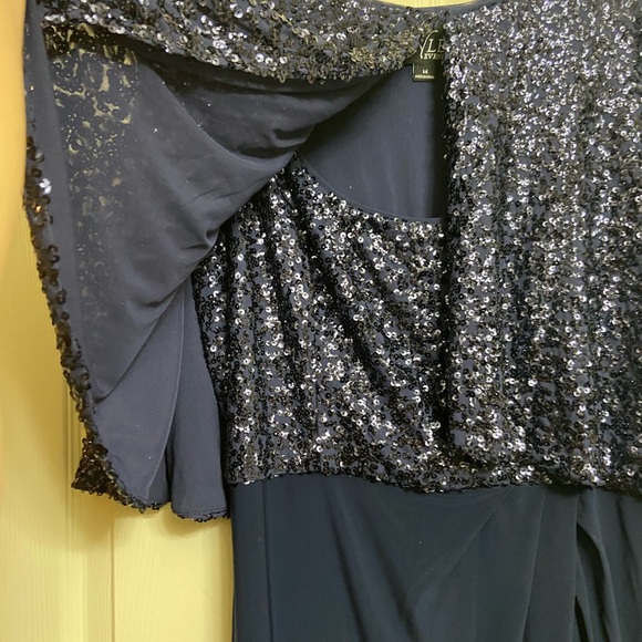 Alex Evenings maxi gown size 14 (2pc) - Picture 10 of 10